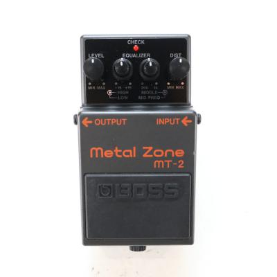 【中古】メタルゾーン エフェクター BOSS MT-2 Metal Zone ボス ギターエフェクター
