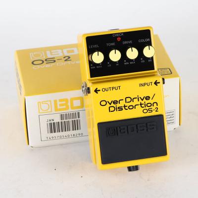 【中古】オーバードライブ ディストーション エフェクター BOSS OS-2 OverDrive Distortion ギターエフェクター