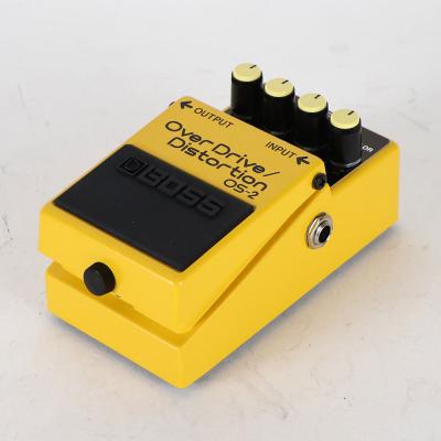 【中古】オーバードライブ ディストーション エフェクター BOSS OS-2 OverDrive Distortion ギターエフェクター 全体
