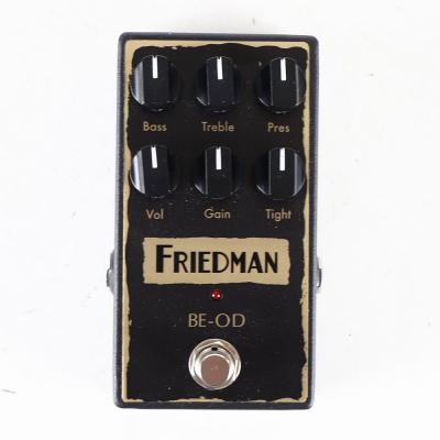【中古】 オーバードライブ エフェクター Friedman BE-OD ギターエフェクター 正面