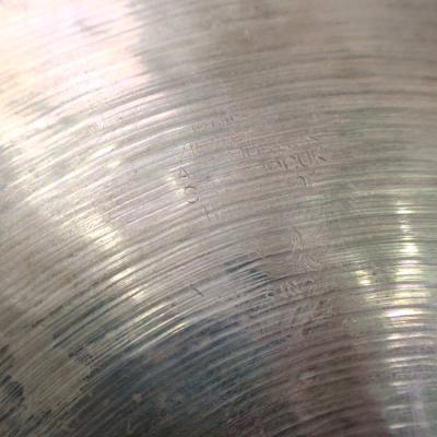 【中古】 ボトムハイハットシンバル 2枚セット イスタンブール istanbul AGOP Alchemy Rock Custom HihatBottom 13インチ シリアル番号画像1