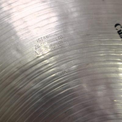 【中古】 ボトムハイハットシンバル 2枚セット イスタンブール istanbul AGOP Alchemy Rock Custom HihatBottom 13インチ シリアル番号画像2