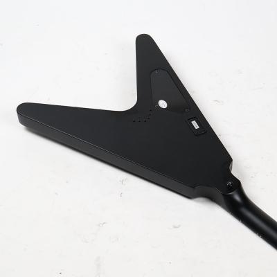 【中古】 エレキギター DEAN V Select Fluence Black Satin Fishman Fluence Modernピックアップ搭載 ディーン ボディ