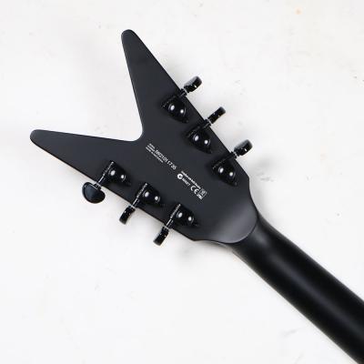 【中古】 エレキギター DEAN V Select Fluence Black Satin Fishman Fluence Modernピックアップ搭載 ディーン ヘッド