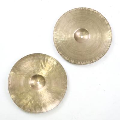 【中古】 合わせシンバル ジルジャン ZILDJIAN K Zildjian CONSTANTINOPLE 約12.6インチ ペア ビンテージシンバル 裏面画像