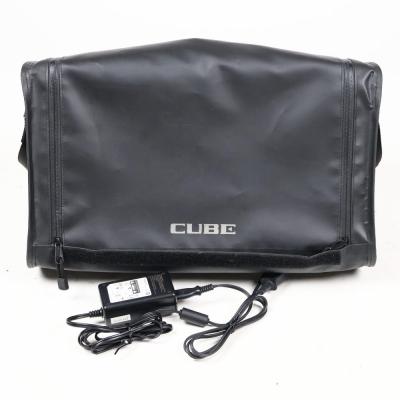 【中古】 ギターアンプ ローランド ROLAND CUBE Street RED 乾電池駆動パフォーマンス用ステレオアンプ ギターアンプ 付属品画像