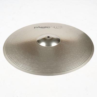 【中古】 ライドシンバル パイステ PAISTE nickel silver 402 Ride 20インチ 本体画像 斜め