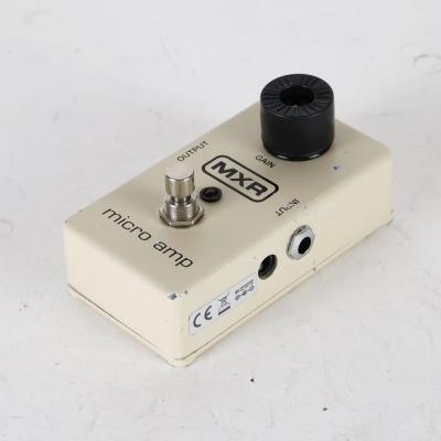 【中古】 ブースター エフェクター MXR M-133 MICRO AMP マイクロアンプ ギターエフェクター 側面