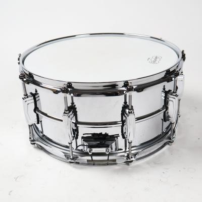 【中古】 スネアドラム ラディック Ludwig LM402 Supraphonic 14×6.5 スープラフォニック 側面