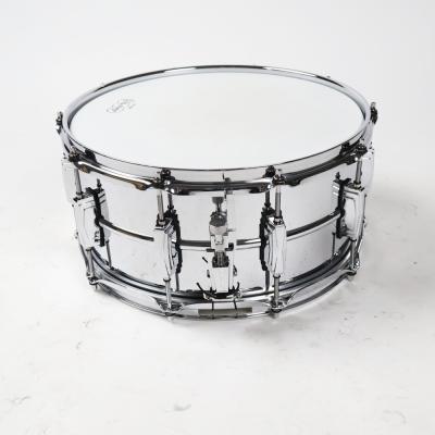 【中古】 スネアドラム ラディック Ludwig LM402 Supraphonic 14×6.5 スープラフォニック 側面