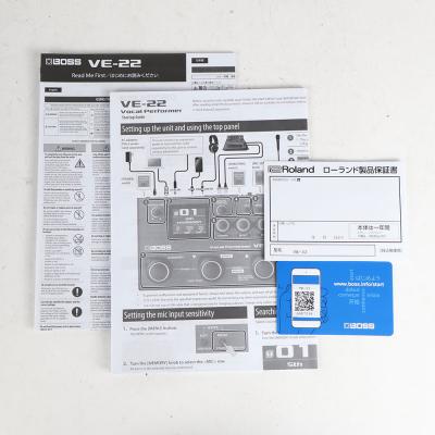 【中古】 BOSS ボス VE-22 Vocal Performer ボーカルエフェクター 付属品