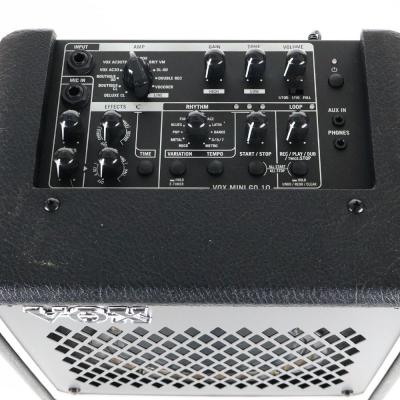 【中古】 VOX VMG-10 MINI GO 10 小型ギターアンプ コンボ コントロールパネル