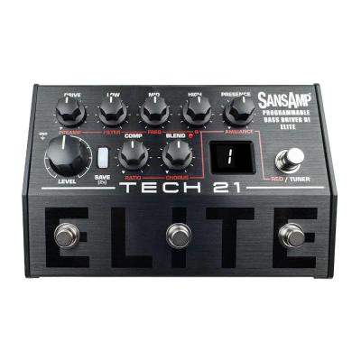 TECH21 テック21 PBDR-EL SansAmp Programmable Bass Driver ELITE サンズアンプ ベース用プリアンプ DI ダイレクトボックス