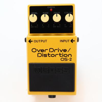【中古】オーバードライブ ディストーション エフェクター BOSS OS-2 OverDrive Distortion ギターエフェクター