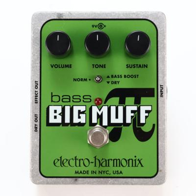 【中古】 ベース ビッグマフ エフェクター ELECTRO-HARMONIX Bass Big Muff Pi ファズ ディストーション ベースエフェクター