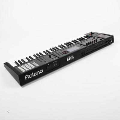 【中古】 ROLAND FA-06 Music Workstation シンセサイザー 背面