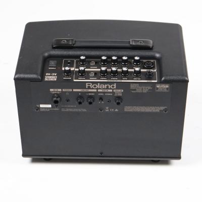 【中古】 アコースティックアンプ ROLAND AC-40 ローランド アコースティックギター用アンプ アコギアンプ 背面