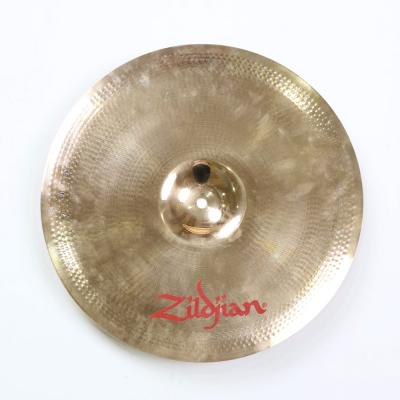 【中古】 クラッシュシンバル ジルジャン ZILDJIAN FX AZUKA LATIN MULTI-CRASH HAND & STICK 15インチ リベット装着あり 詳細画像
