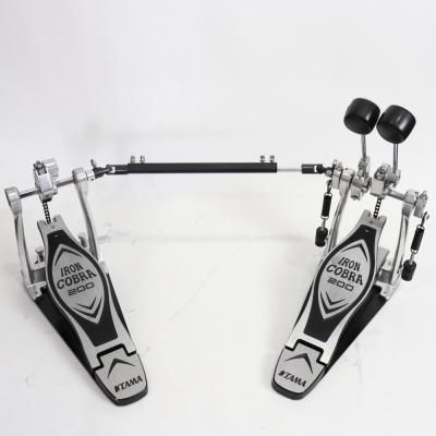 【中古】 ドラムツインペダル タマ TAMA HP200PTW Iron Cobra 200 Twin Pedal Power Glide アイアンコブラ