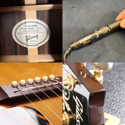 【中古】 アコスティックギター Gibson J-45 Custom Vintage Sunburst 2016 Model 2015年製 ギブソン J45カスタム ローズウッドバック&サイド ラベル、ピックアップ、傷