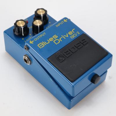【中古】 ブルースドライバー エフェクター BOSS BD-2 Blues Driver ギターエフェクター オーバードライブ ブルドラ 本体画像 斜め 2