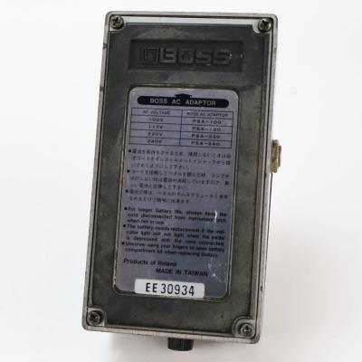 【中古】メタルゾーン エフェクター BOSS MT-2 Metal Zone ボス ギターエフェクター 本体画像 裏