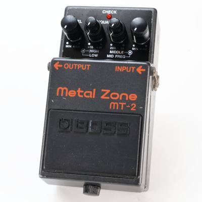【中古】メタルゾーン エフェクター BOSS MT-2 Metal Zone ボス ギターエフェクター