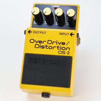 【中古】オーバードライブ ディストーション エフェクター BOSS OS-2 OverDrive Distortion ギターエフェクター