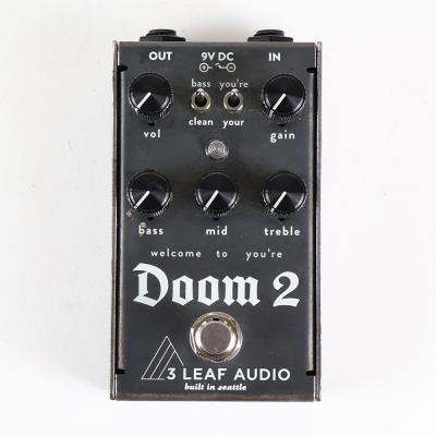【中古】 ベースエフェクター 3 LeafAudio Doom 2 ベース用ファズ ディストーション スリーリーフオーディオ 正面