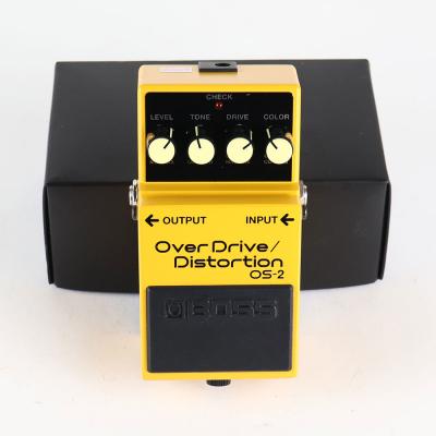 【中古】オーバードライブ ディストーション エフェクター BOSS OS-2 OverDrive Distortion ギターエフェクター