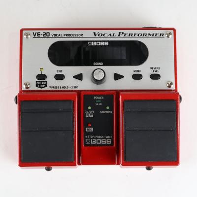 【中古】 ボーカルエフェクター BOSS VE-20 Vocal Performer ボーカルパフォーマー ピッチコレクト 正面