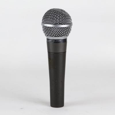 【中古】 マイク ダイナミックマイク ボーカル用 SHURE SM58 ポルシェロゴ Made in USA シュアー 58 ゴッパ シュア 正面