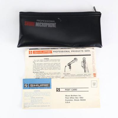 【中古】 マイク ダイナミックマイク ボーカル用 SHURE SM58 ポルシェロゴ Made in USA シュアー 58 ゴッパ シュア 付属品