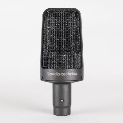 【中古】 AUDIO-TECHNICA AE3000 コンデンサーマイク 日本製 MADE IN JAPAN 正面