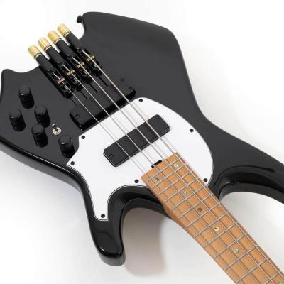 Sfida スフィーダ SHB-900 BK エレキベース ヘッドレスベース ボディ斜めアングル画像