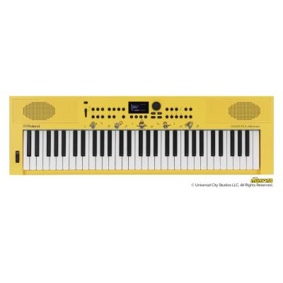 ROLAND GO:KEYS 3 Minion GOKEYS3-MI ミニオンズ x ローランド コラボレーションモデル minions トップ画像
