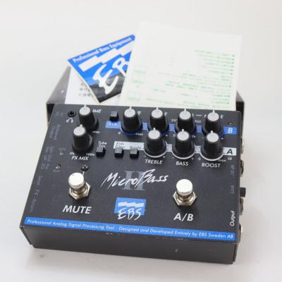【中古】 ベースプリアンプ EBS Micro Bass II マイクロベース2 ダイレクトボックス DI