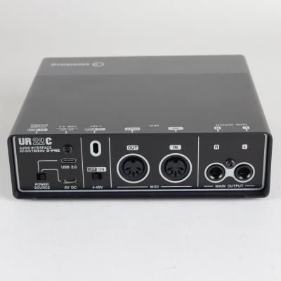 【中古】 オーディオインターフェイス Steinberg UR22C スタインバーグ USBオーディオインターフェース 側面