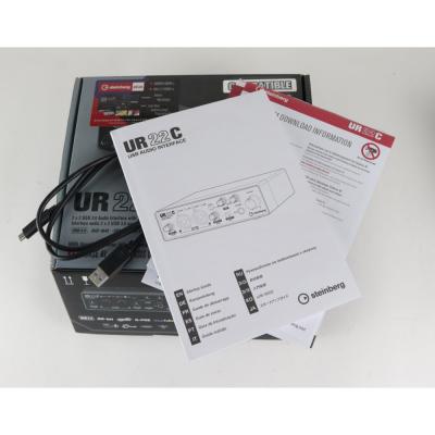 【中古】 オーディオインターフェイス Steinberg UR22C スタインバーグ USBオーディオインターフェース 付属品