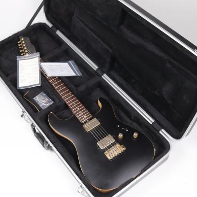 【中古】 エレキギター Saito Guitars S-622 Rosewood FingerBoard Black 齋藤ギター STスタイル Saytone Bore up/ Sledge αピックアップ搭載 ケース