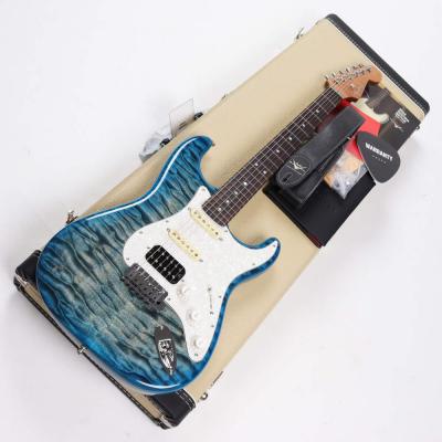 【中古】 エレキギター Fender Custom Shop MBS Custom Quilted Maple Stratocaster Caribbeane Blue Burst by Austin Macnutt 2025年製