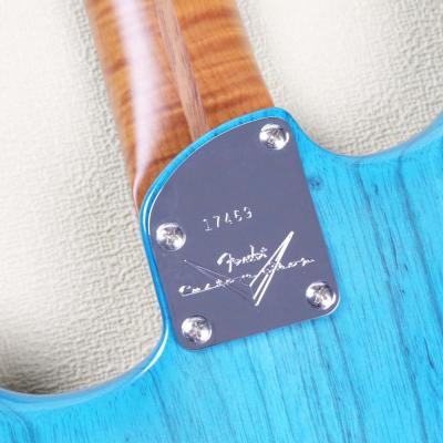 【中古】 エレキギター Fender Custom Shop MBS Custom Quilted Maple Stratocaster Caribbeane Blue Burst by Austin Macnutt 2025年製 ネックプレート