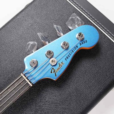 【中古】 Fender フェンダー USA Tony Franklin Fretless Precision Bass LPB Ebony Fingerboard 2024年製 フレットレス エレキベース ヘッド画像
