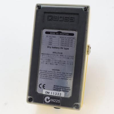 【中古】 オーバードライブ エフェクター BOSS OD-2R TURBO Over Drive ギターエフェクター ターボ オーバードライブ 本体画像 裏