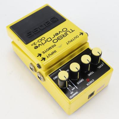 【中古】 オーバードライブ エフェクター BOSS OD-2R TURBO Over Drive ギターエフェクター ターボ オーバードライブ 本体画像 斜め