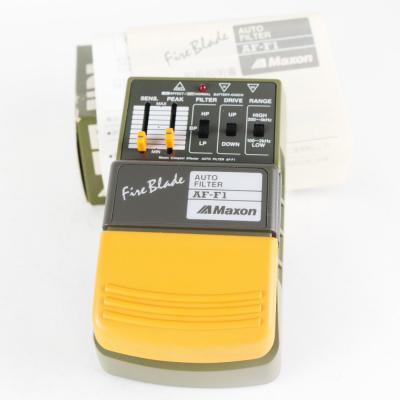 【中古】 Maxon マクソン AF-F1 Auto Filter Fire Bladeシリーズ オートワウ ギター ベース エフェクター