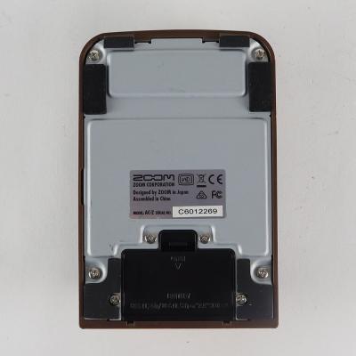 【中古】 ZOOM ズーム AC-2 Acoustic Creator アコースティックギター用プリアンプ 裏面