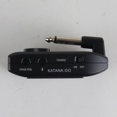 【中古】 ギターヘッドホンアンプ BOSS KTN-GO KATANA GO 第一世代 ギターアンプ エフェクター ボス 側面