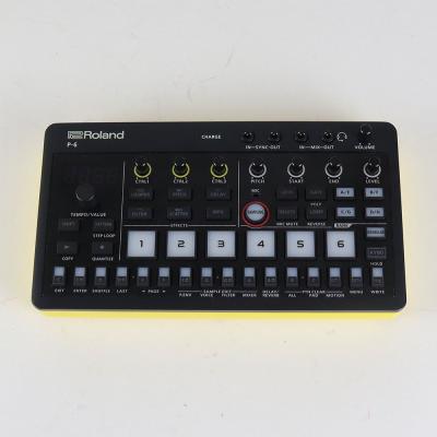 【中古】 サンプラー ローランド ROLAND P-6 CREATIVE SAMPLER AIRA COMPACT アイラコンパクト クリエイティブサンプラー P6 正面