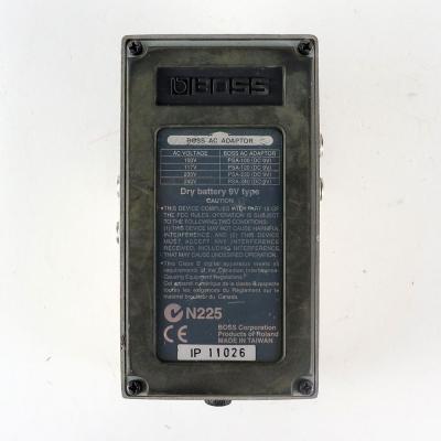 【中古】 デジタルディレイ エフェクター BOSS DD-5 Digtal Delay ギターエフェクター ディレイ 裏面